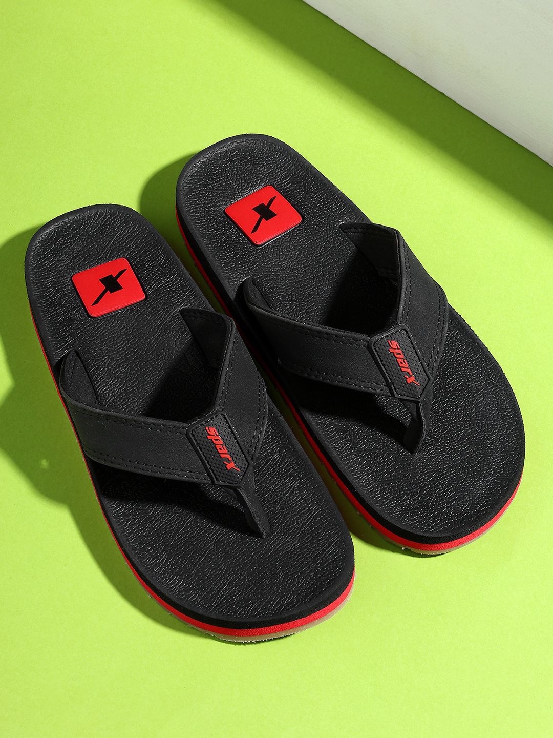 Sparx Men Solid Thong Flip-Flops