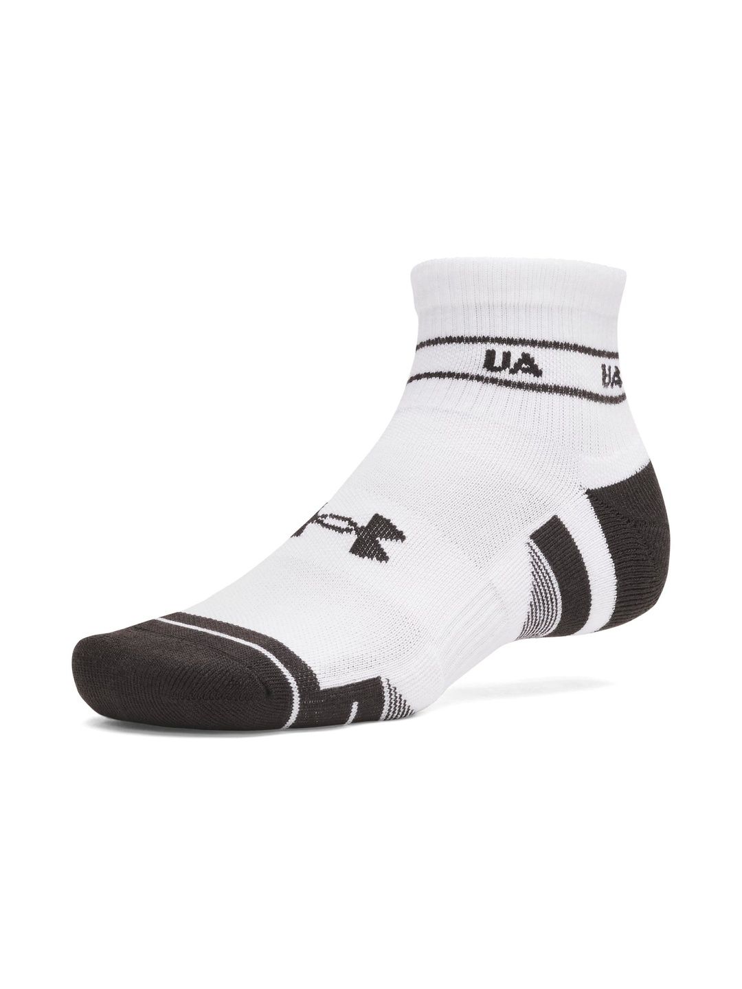UNDER ARMOUR Unisex Pack Of 3 Patterned Ankle Length Socks