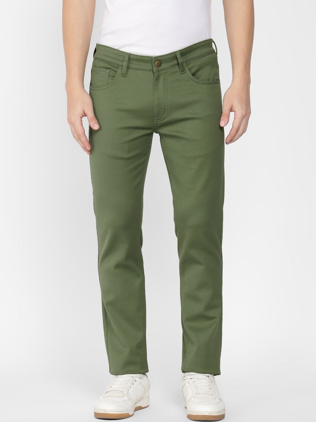 Allen Cooper Men Slim Fit Mid-Rise Stretchable Jeans