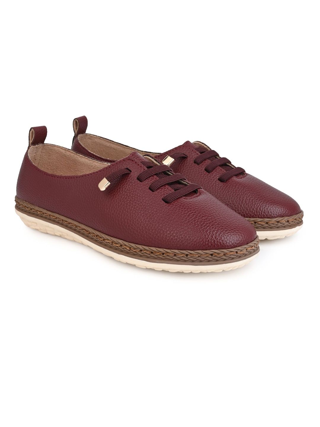 13 Reasons DD Collection Women Textured Round Toe Lightweight Memory Foam Sneakers
