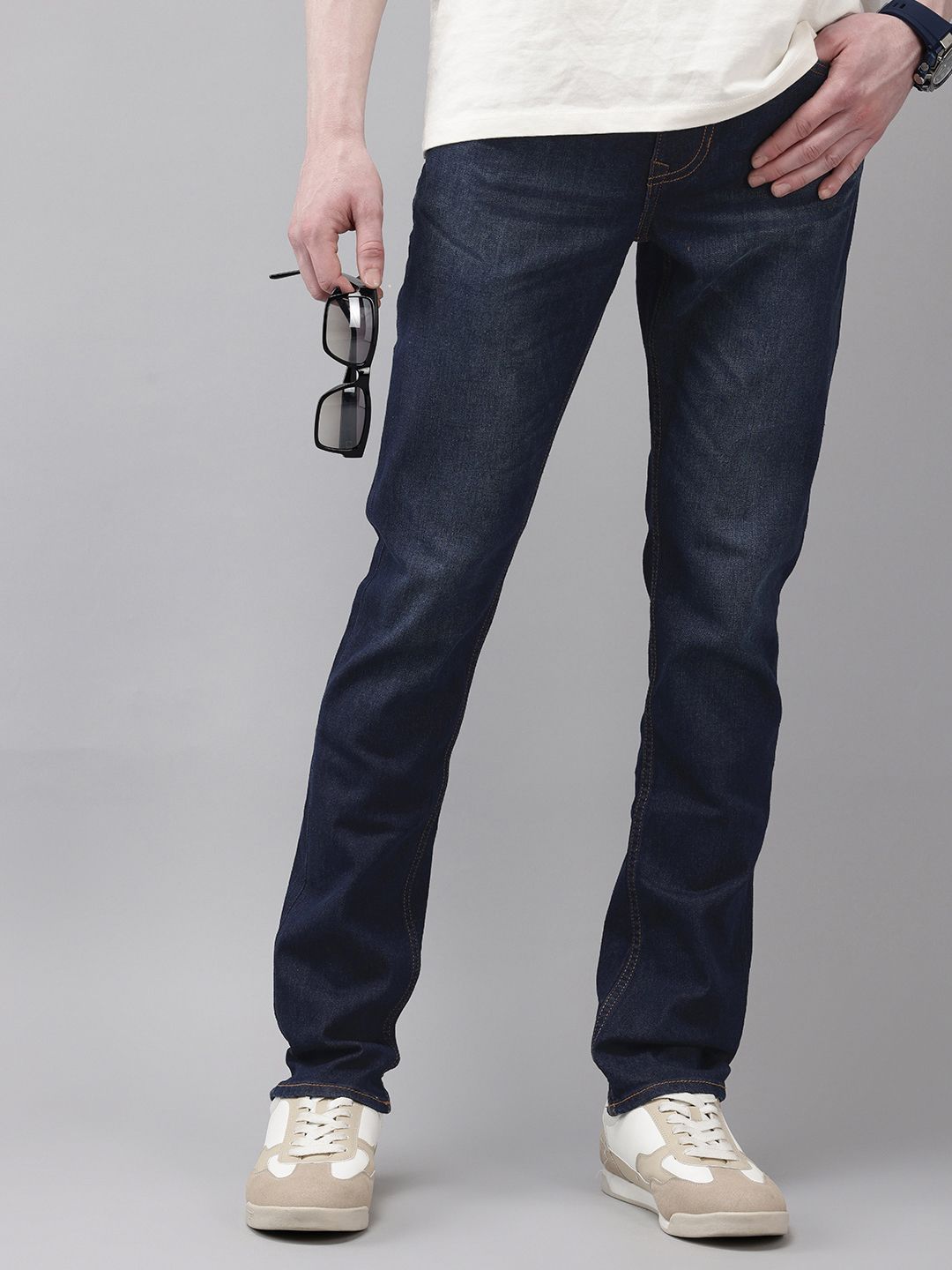 U.S. Polo Assn. Denim Co. Men Brandon Slim Tapered Fit Stretchable Jeans
