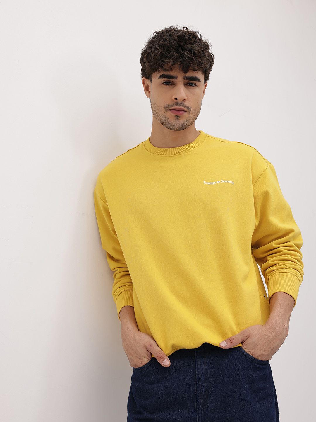 The Roadster Life Co. Typography Detail Relaxed Fit Sweatshirt