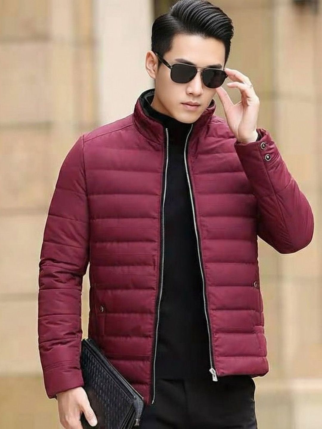 BAESD Men Lightweight Outdoor Quilted Jacket