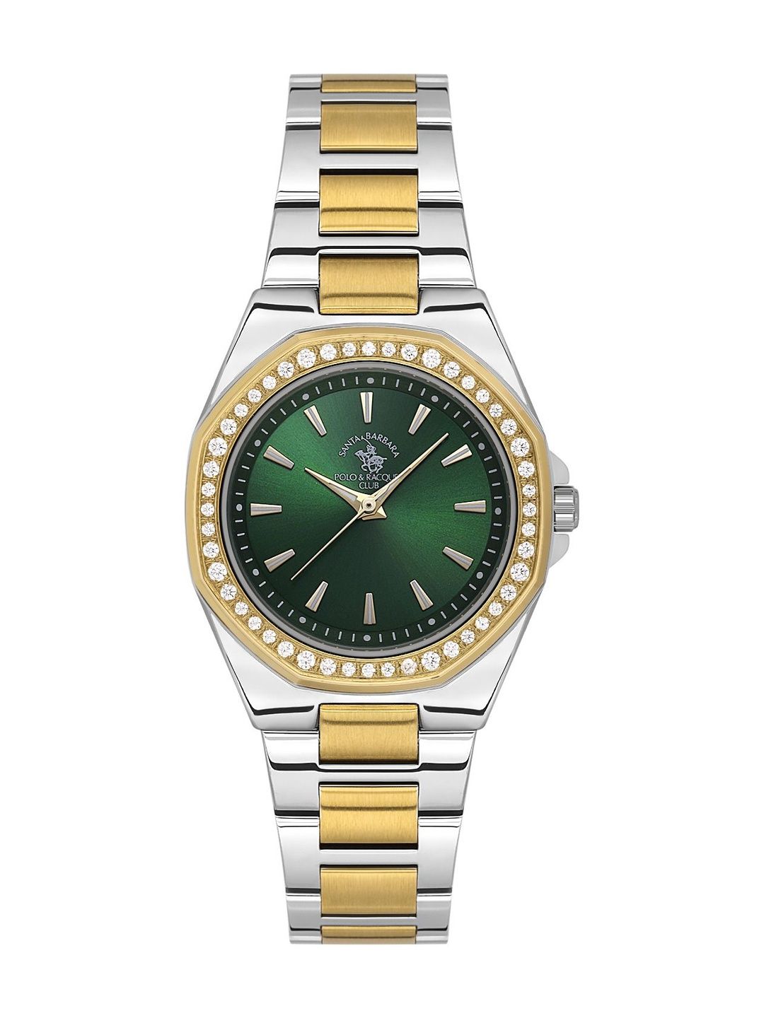 Buy Guess Collection Round 34mm Green Dial Analog Women Watch
