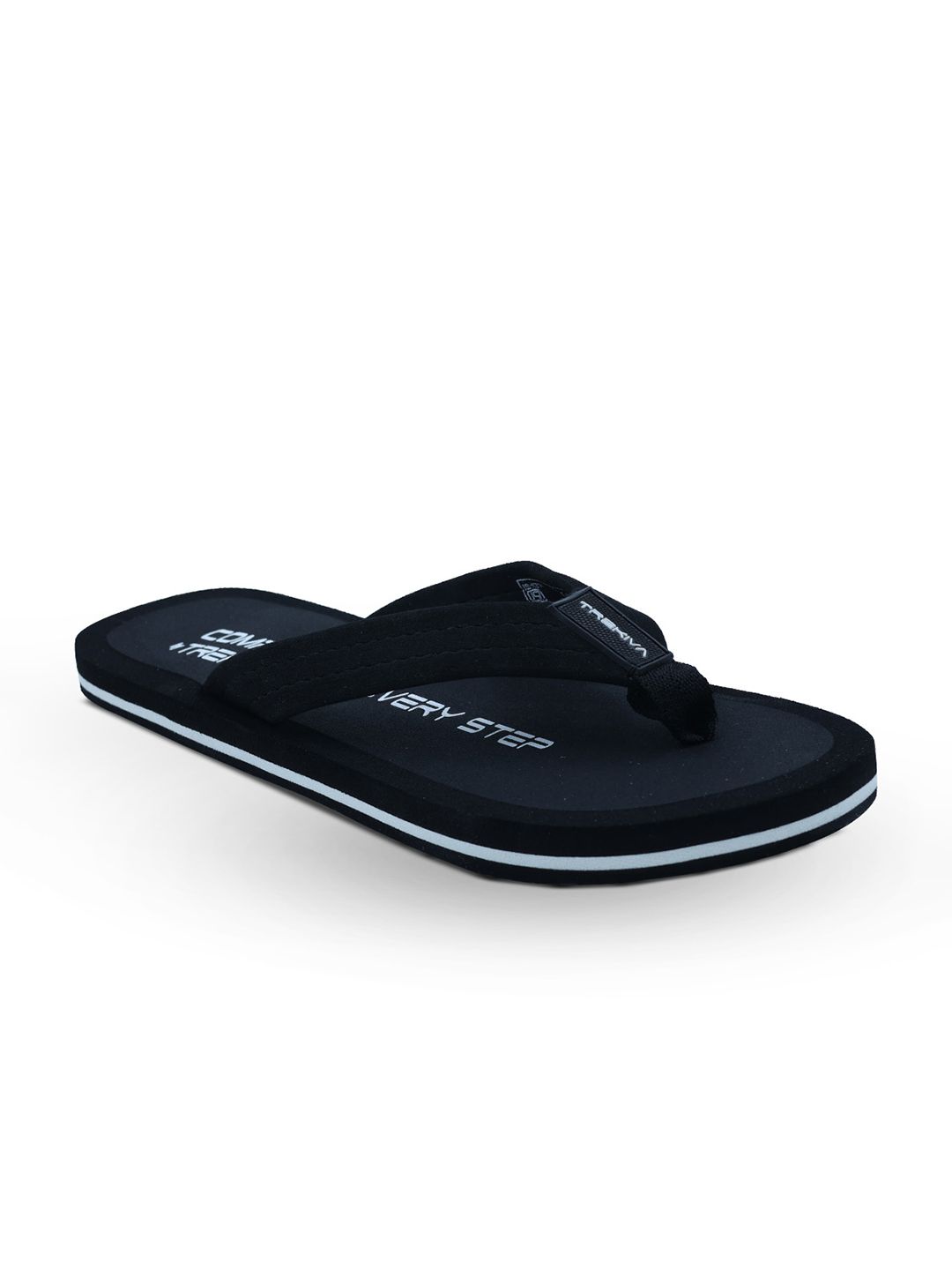 Trekiva Men Black EVA Flip Flops