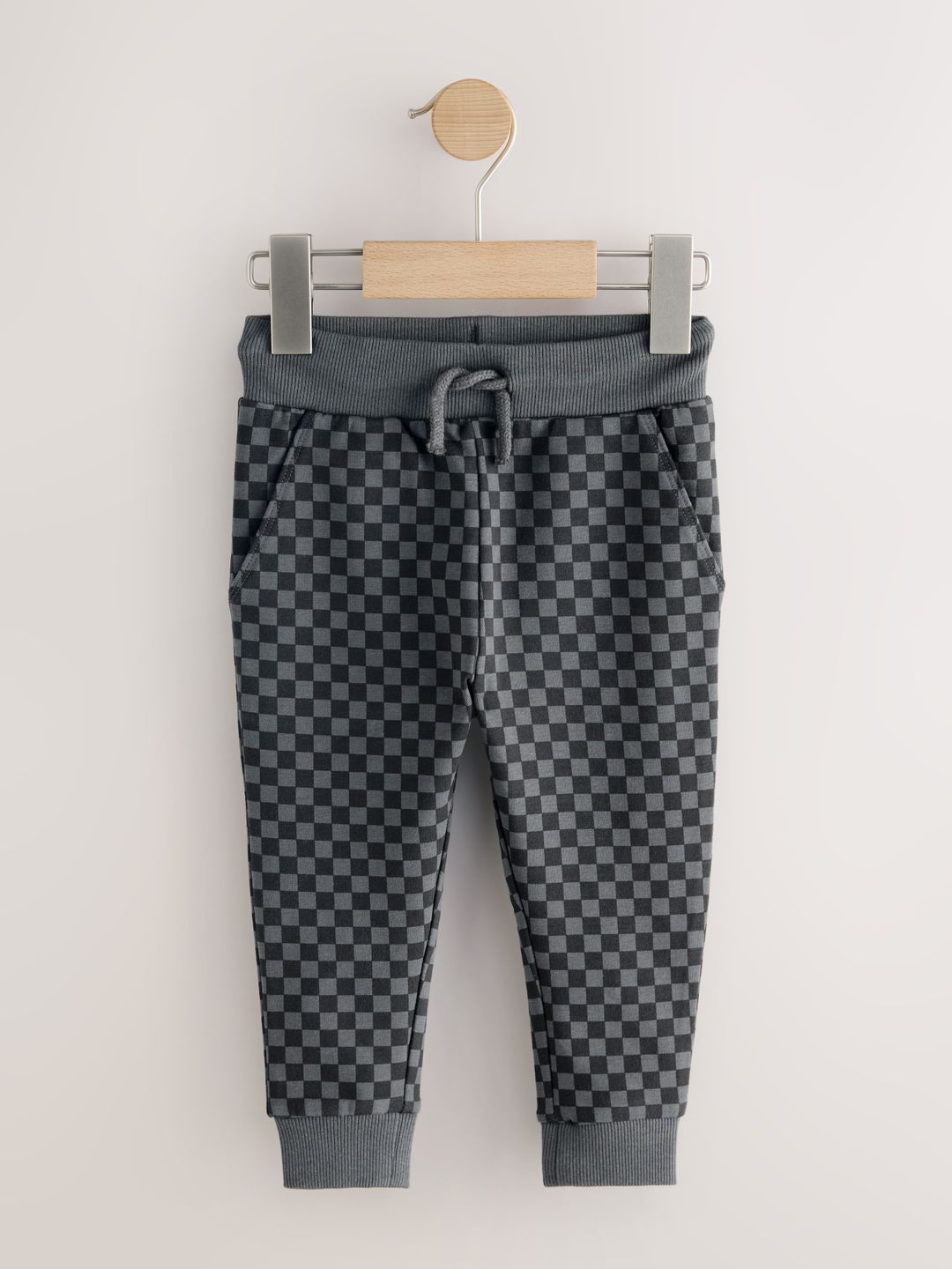 NEXT Boys Checked Joggers