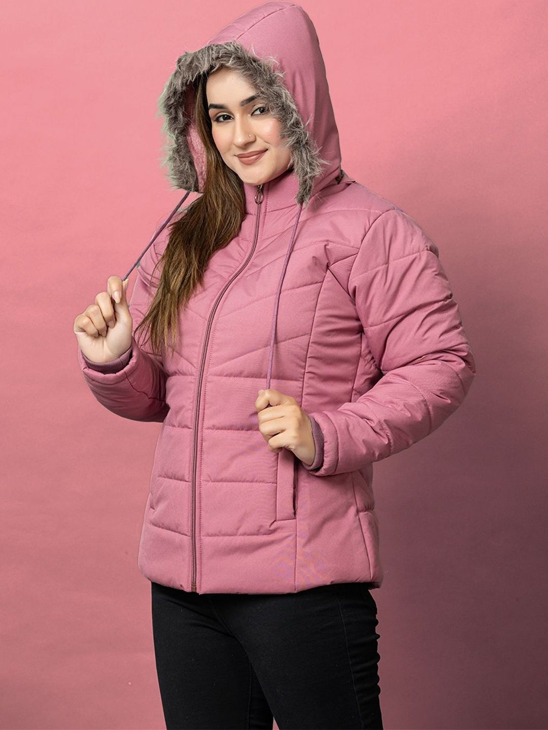 Buy ALWAYS SHINE Women Puffer Jacket - Jackets for Women 37505641