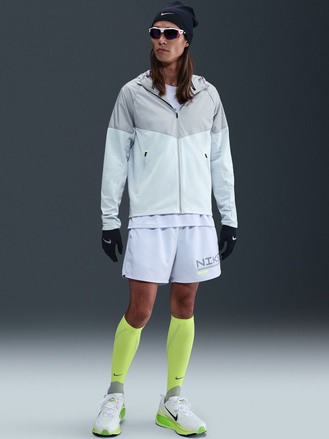 Nike Men Miler Repel Winterized Running Jacket