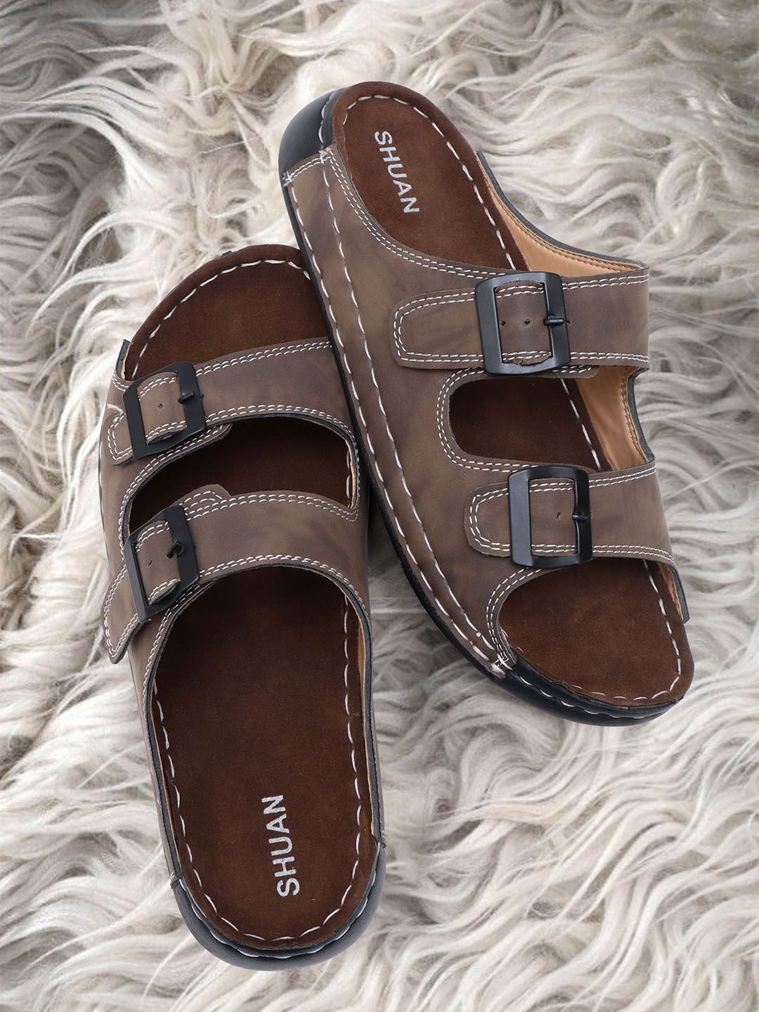 SHUAN Men Comfort Sandals