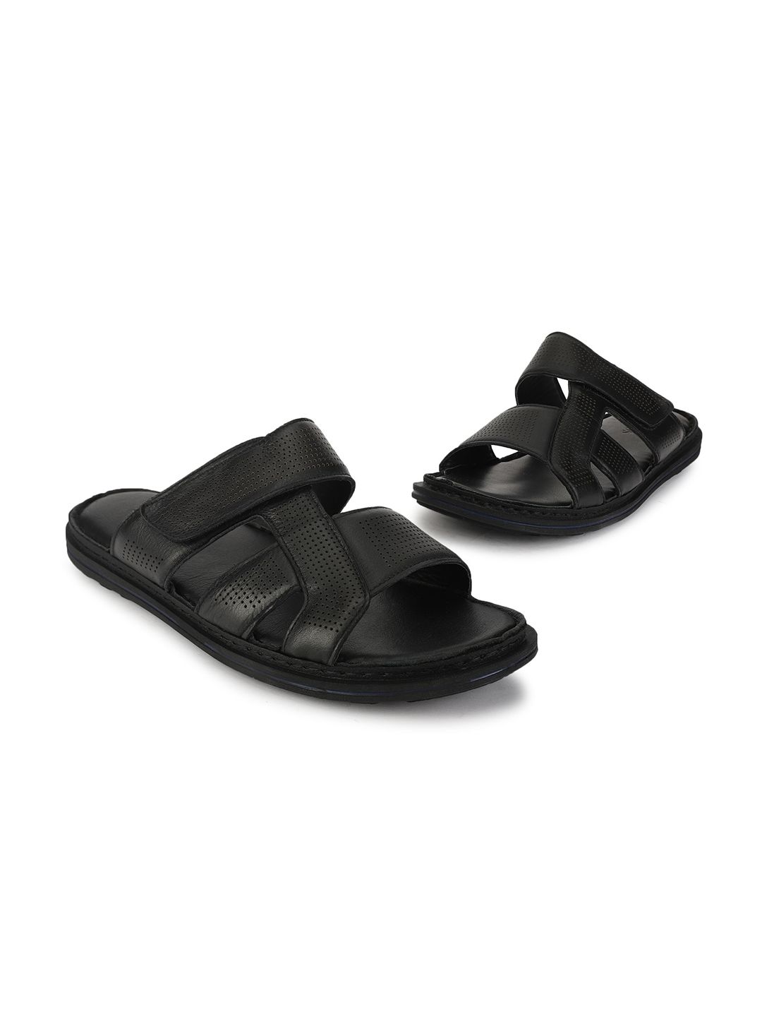 Woods Men Leather Comfort Sandals