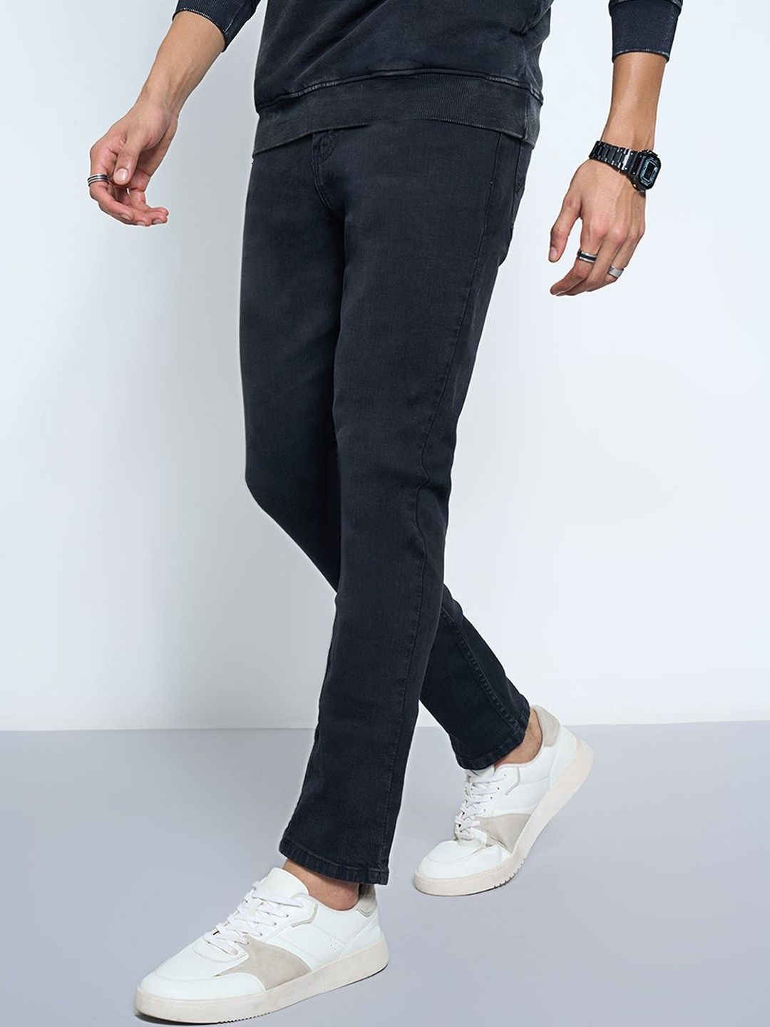 SF JEANS by Pantaloons Men Slim Fit Mid-Rise Jeans