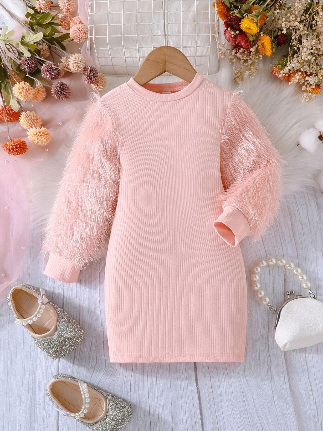 knee length dresses for ladies Tween Dresses | Ribbed Knit White Dress