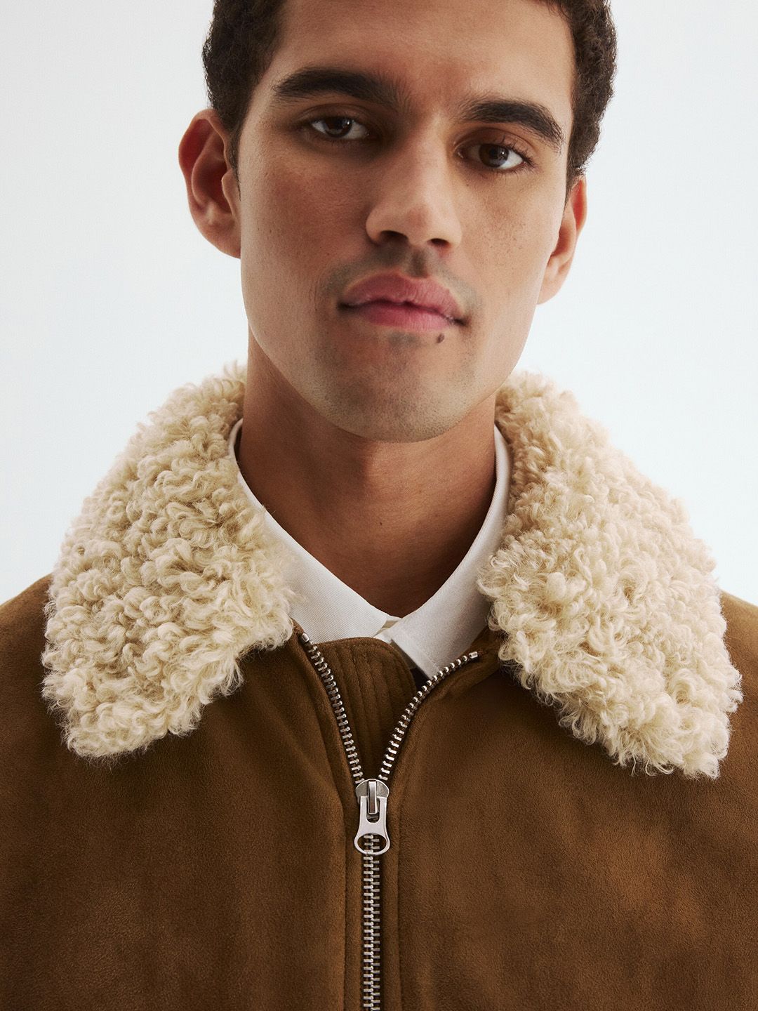 Buy H&M Teddy-Collared Jacket - Jackets for Men 37339511 | Myntra