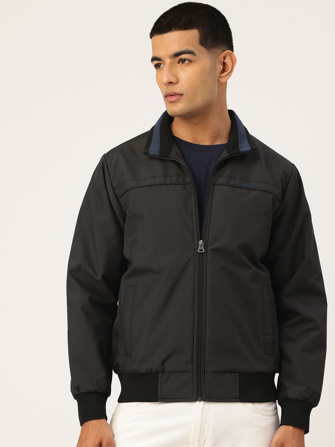 Monte Carlo Solid Bomber Jacket