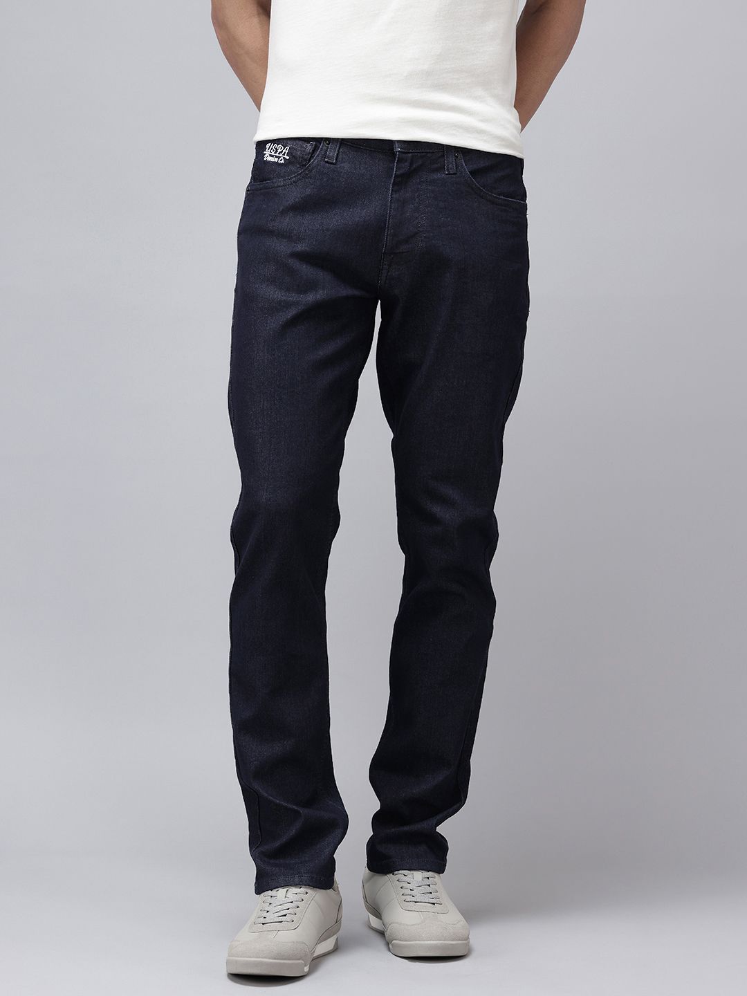 U.S. Polo Assn. Denim Co. Men Brandon Slim Tapered Fit Stretchable Jeans