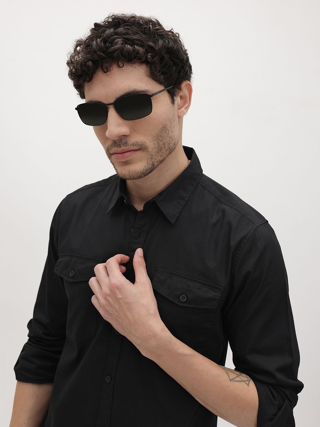 The Roadster Life Co. Pocket Detail Casual Shirt