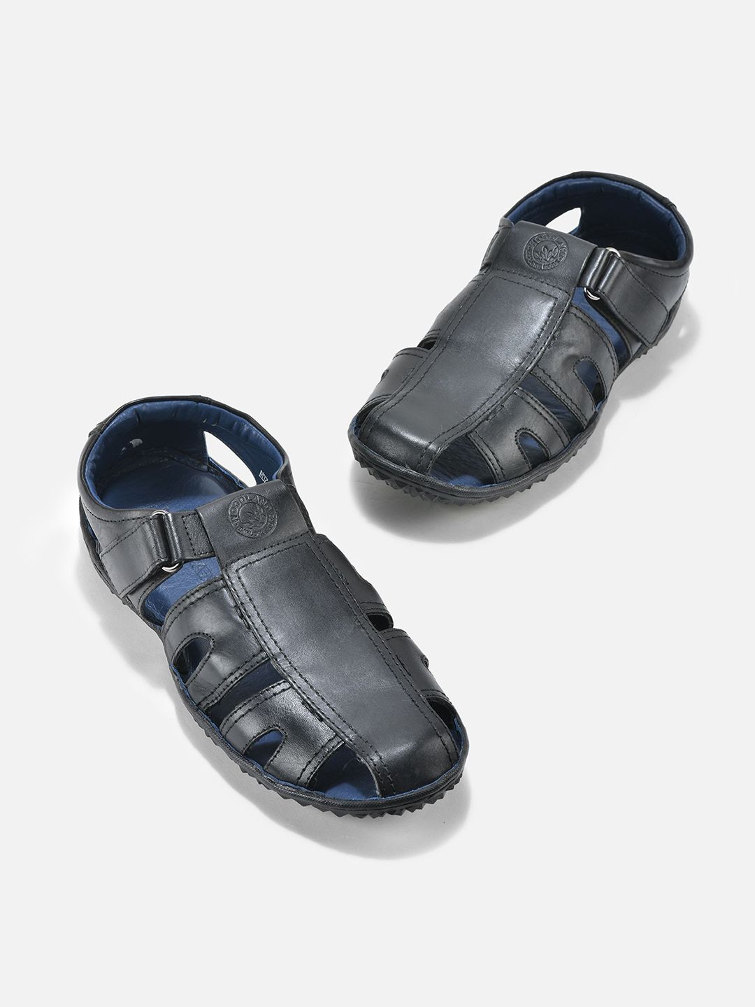 Woodland Men Leather Fisherman Sandals