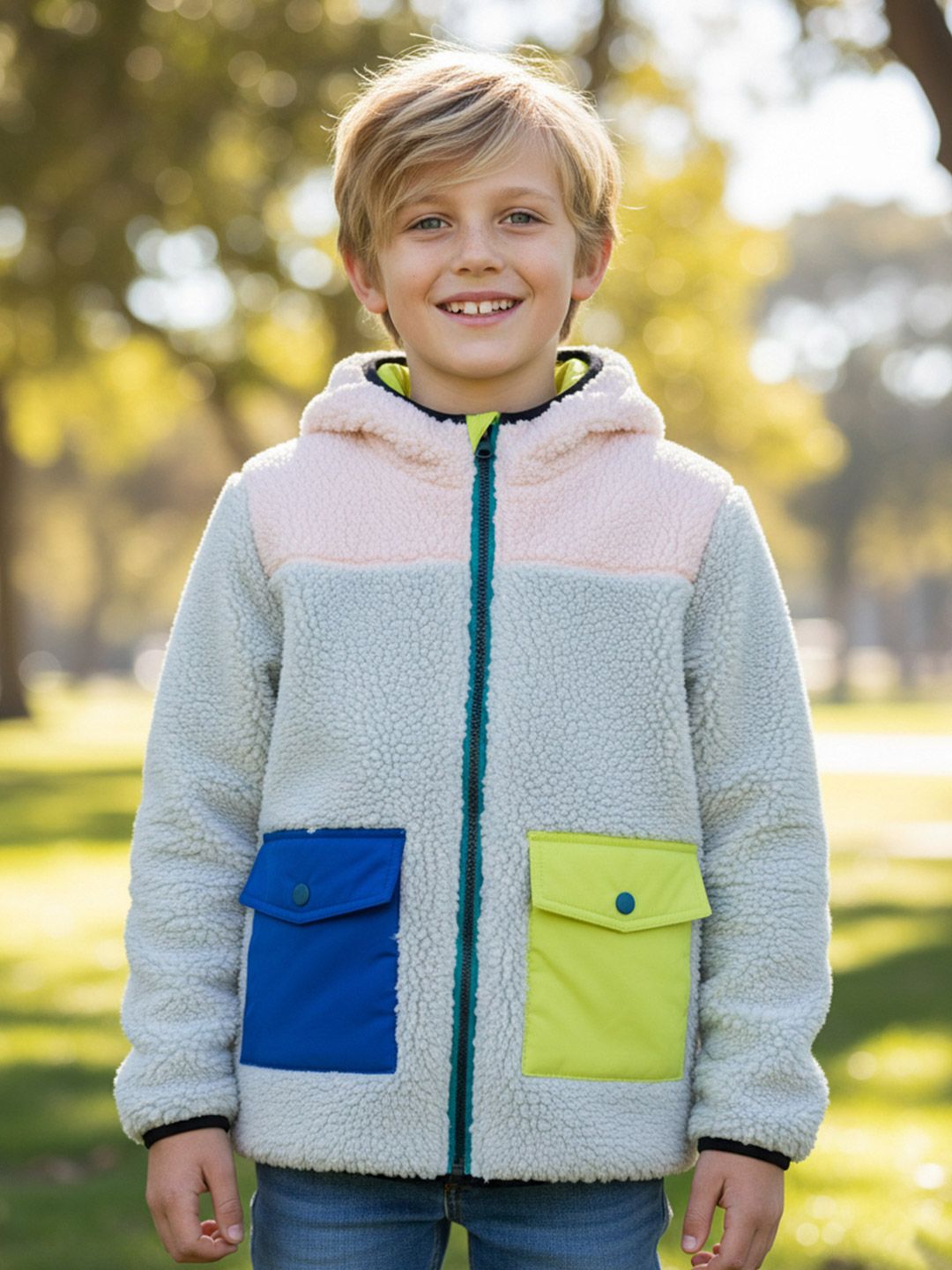 Cherry Crumble Unisex Hooded Solid Lightweight Reversible Puffer Jacket
