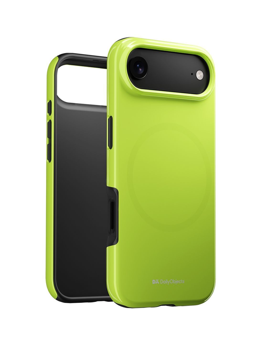 DailyObjects Lime Enamel Bumper MagSafe iPhone 17 Air Case