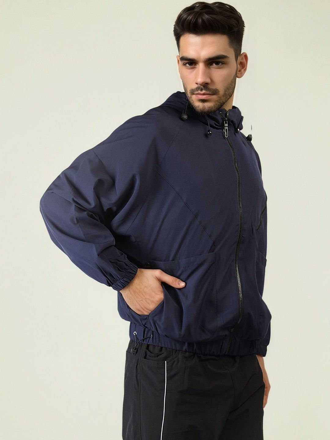 The Roadster Lifestyle Co Hooded Windcheater Jacket