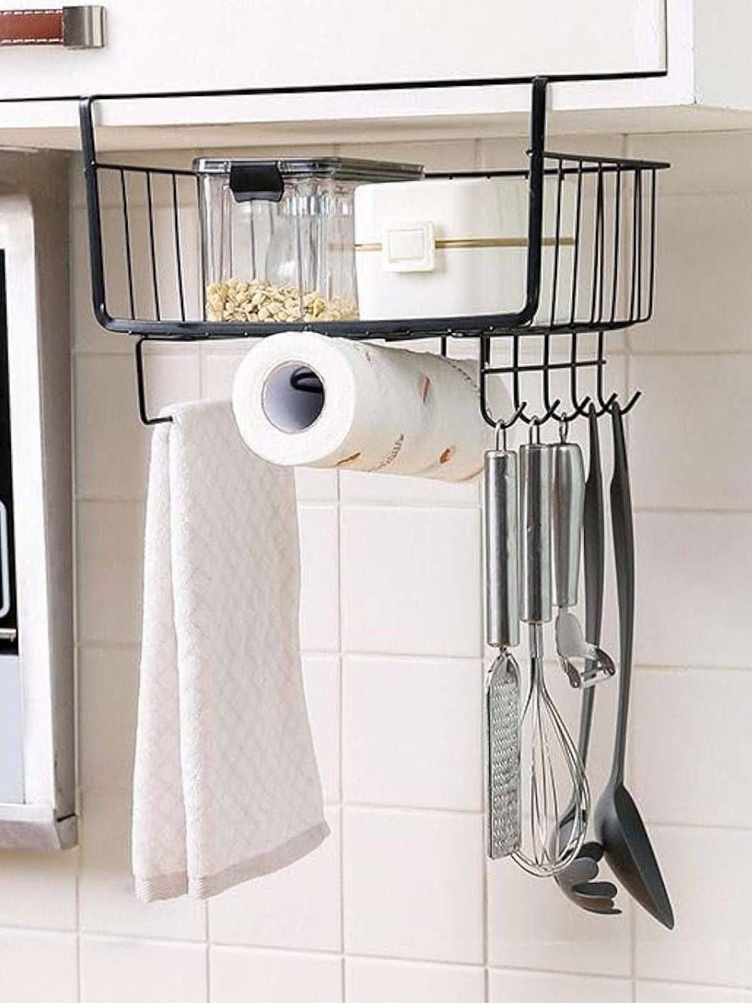 Go Hooked Black Super Strong Multi-Utility Organisers