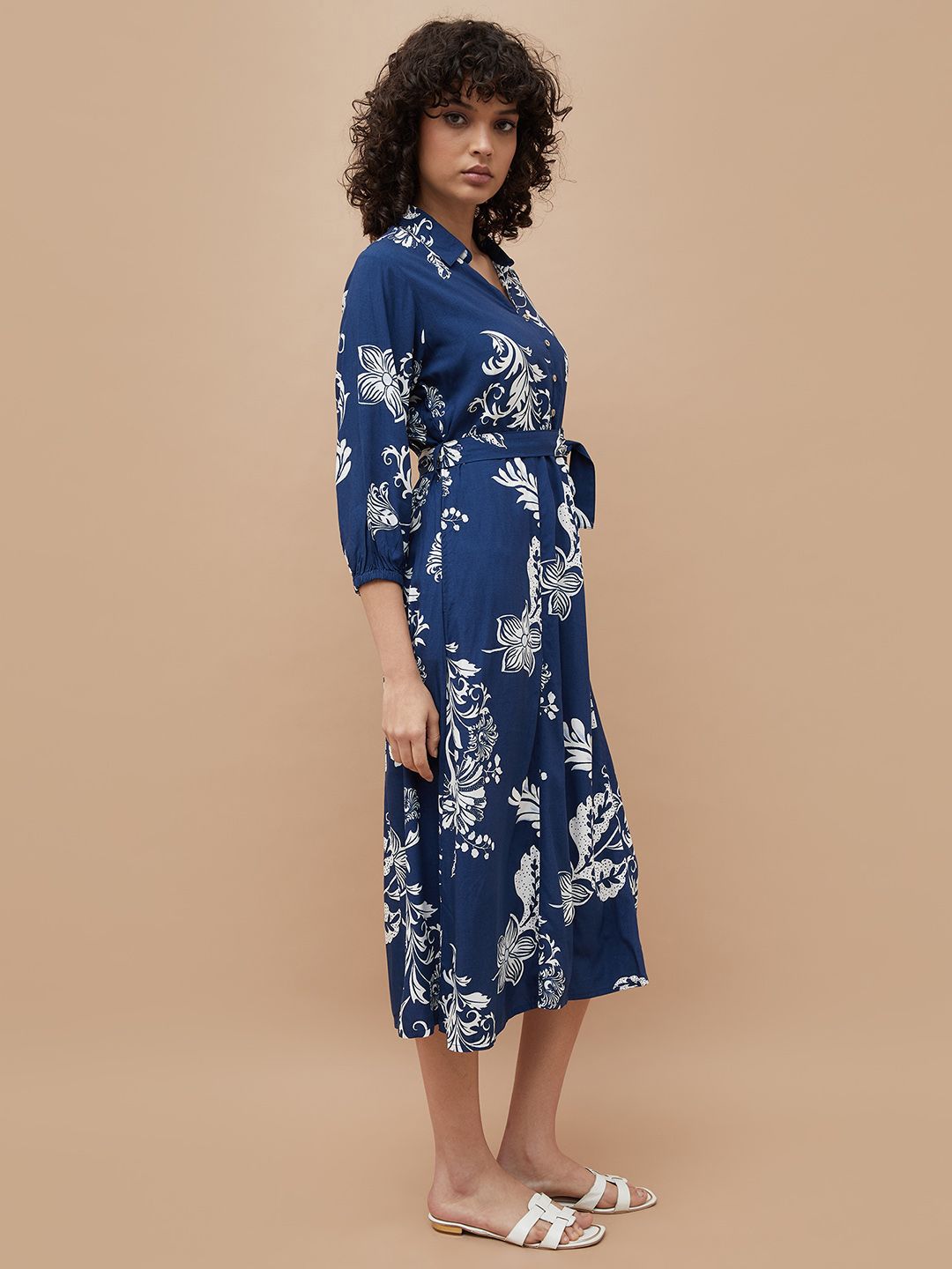 green leaves cut out midi dress farm rio Monstera Leaf Midi Dress by FARM Rio