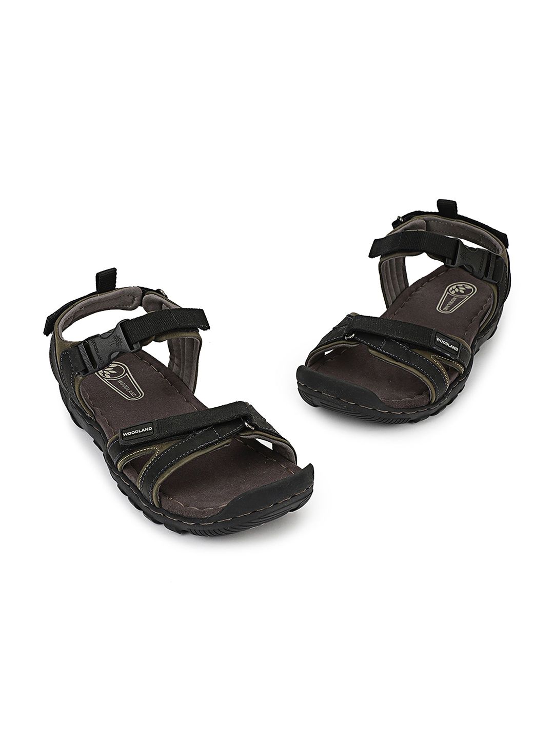 Woodland Men Sports Sandals with Velcro Closure