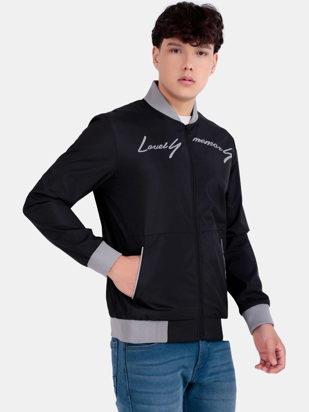 VOOTER Men Bomber Jacket