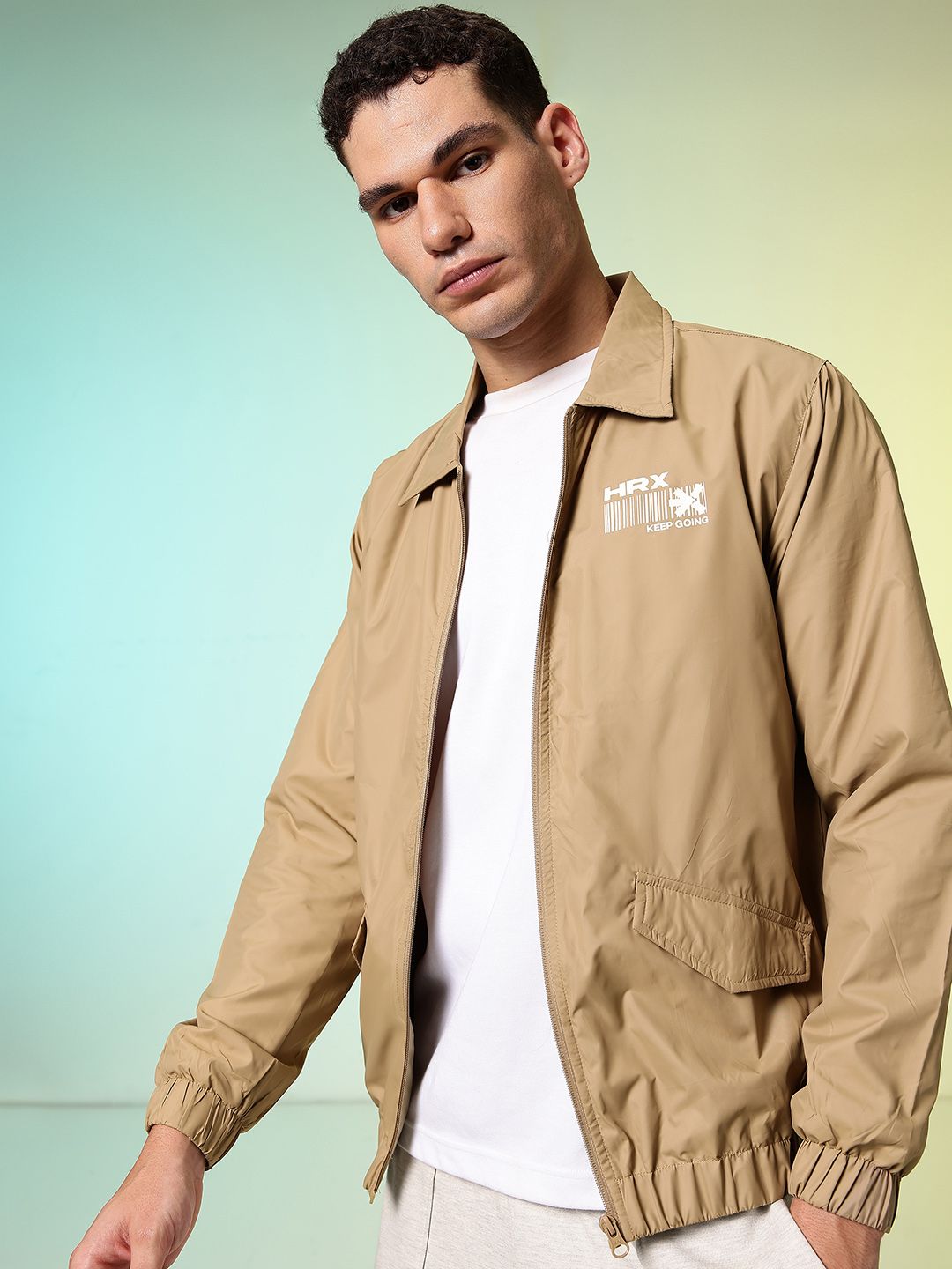 HRX by Hrithik Roshan Brand Logo Tailored Lifestyle  Jacket