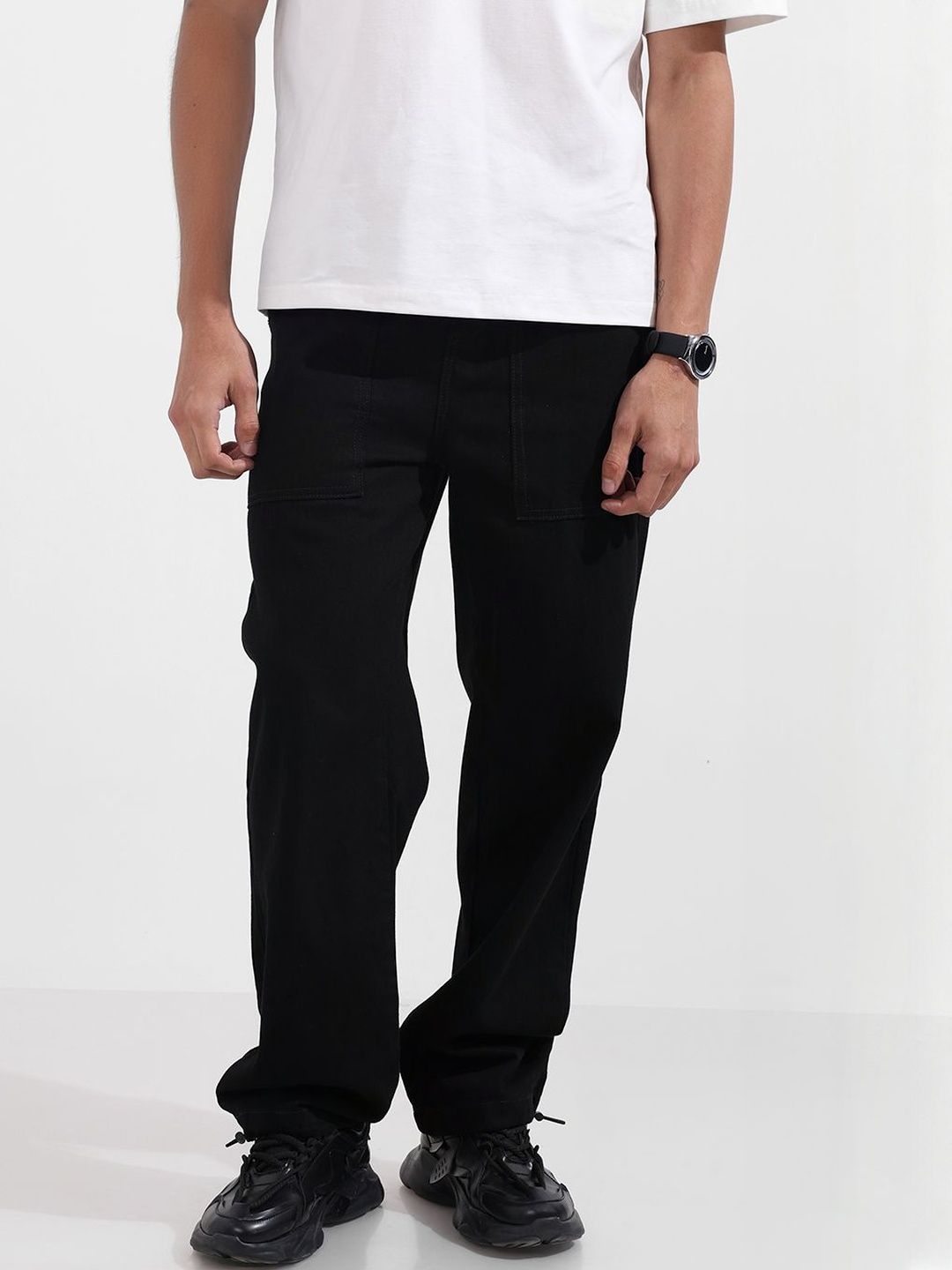 The Indian Garage Co Men Relaxed Fit Mid-Rise Jeans