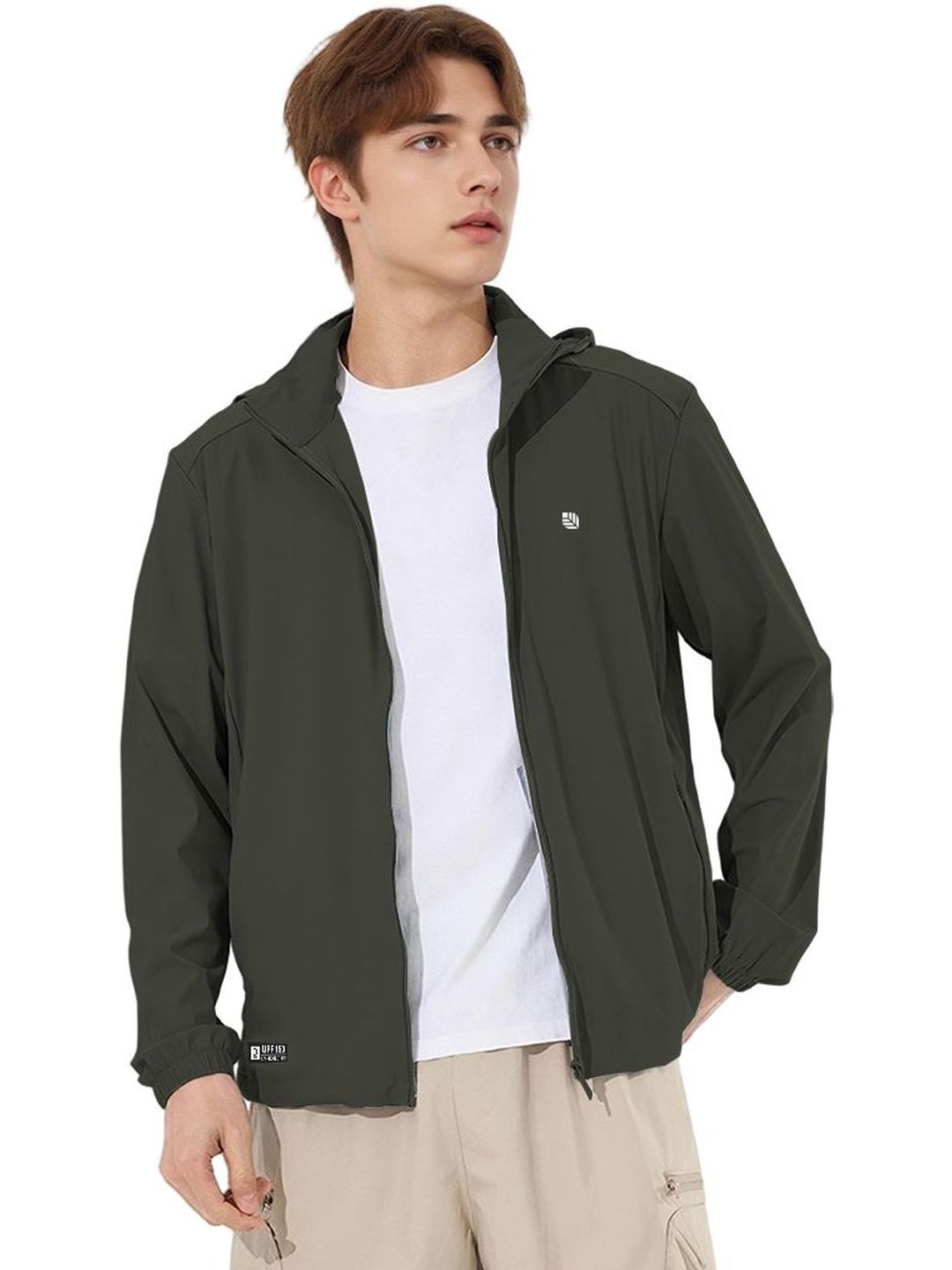 Palay Lightweight Antimicrobial Hooded Long Sleeves Sporty Jacket