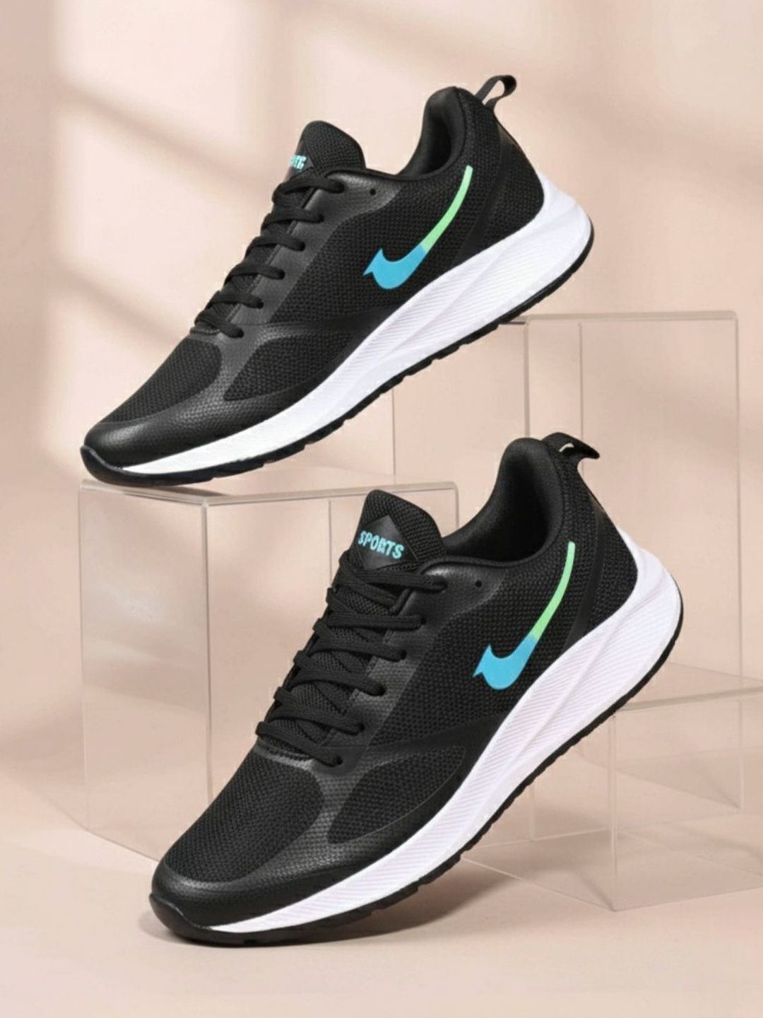 HOTSTYLE Men Running  Sports Shoe With Lace-Ups Fastening