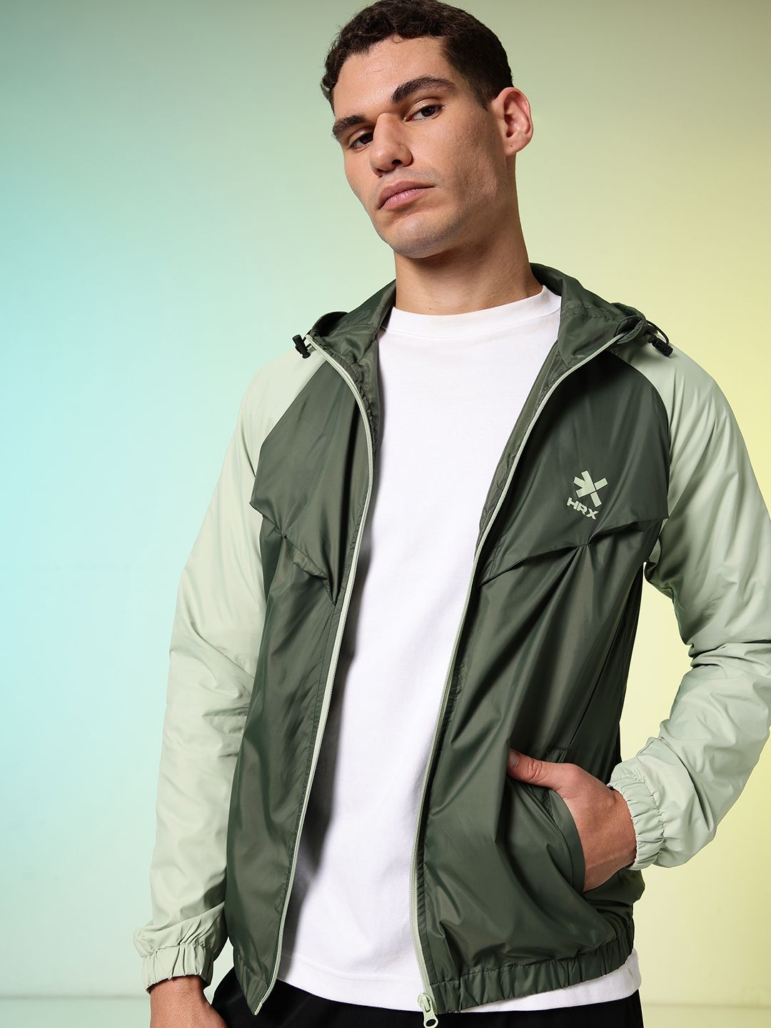 HRX by Hrithik Roshan Colourblocked Outdoor Sporty Jacket
