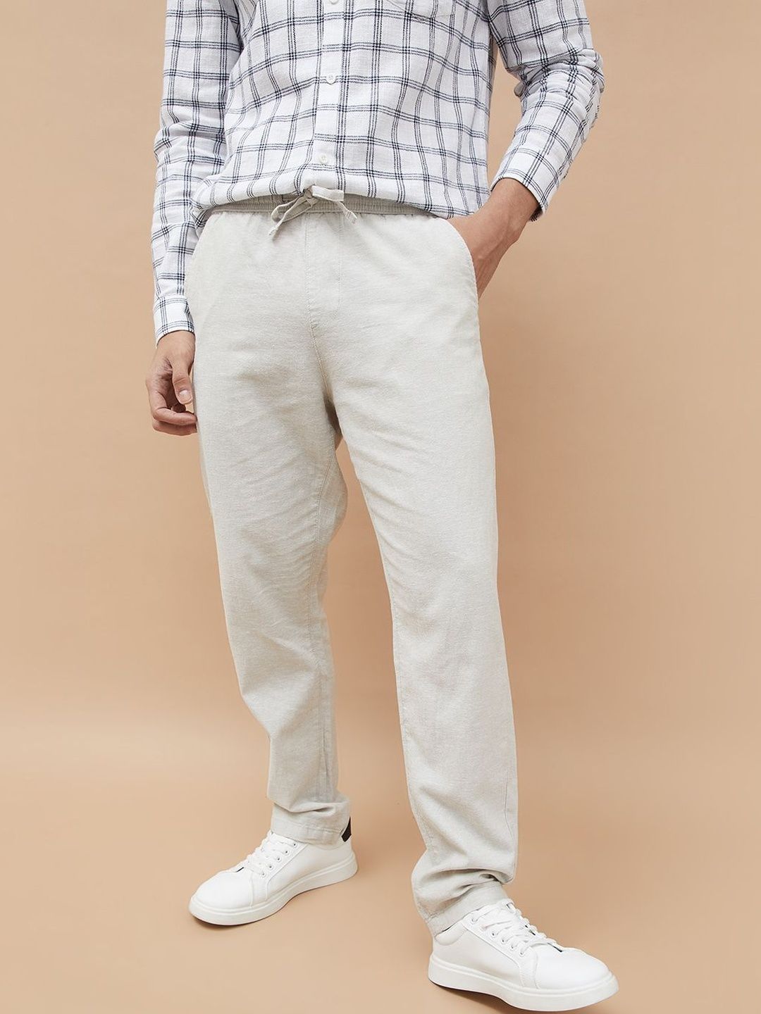 Fame Forever by Lifestyle Men Easy Wash Trousers