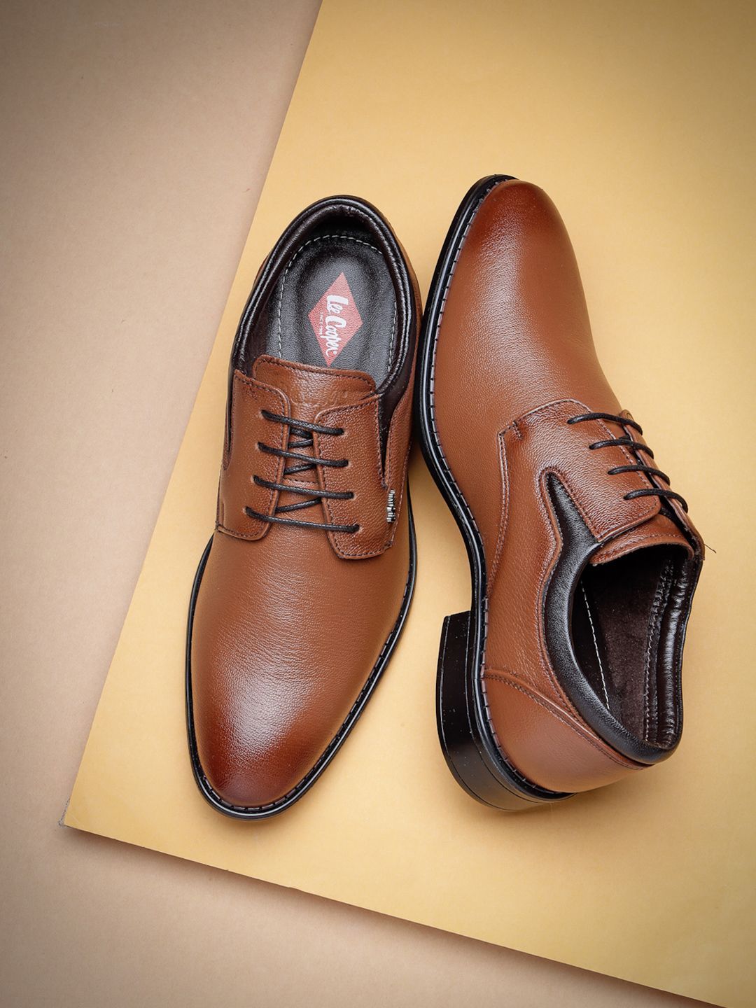 Lee Cooper Brown Shoes