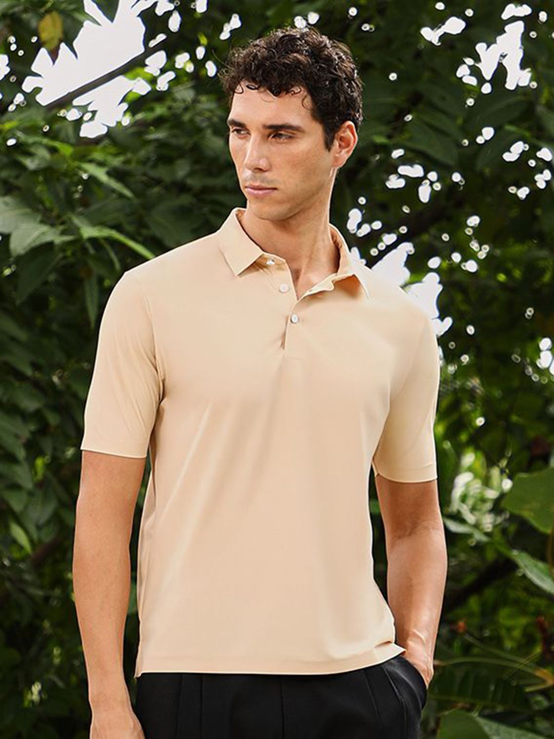 CAHOOT Polo Collar Regular Fit T-shirt