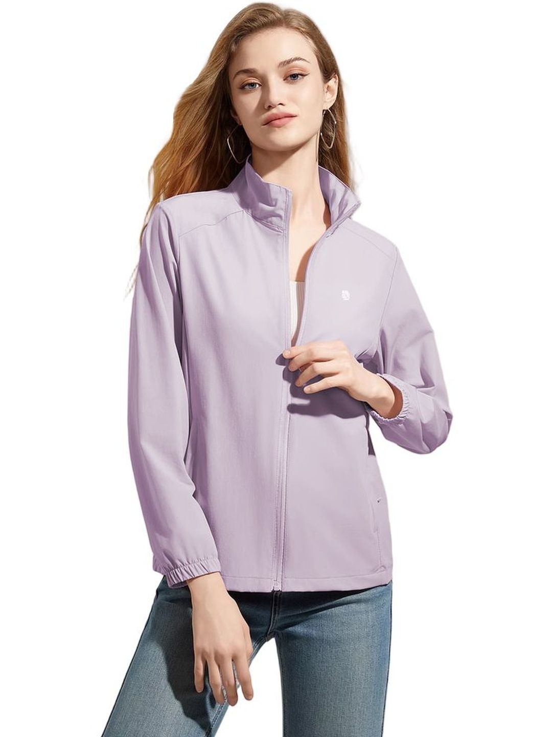 Palay Unisex Stand Collar Windcheater Outdoor Sporty Jacket