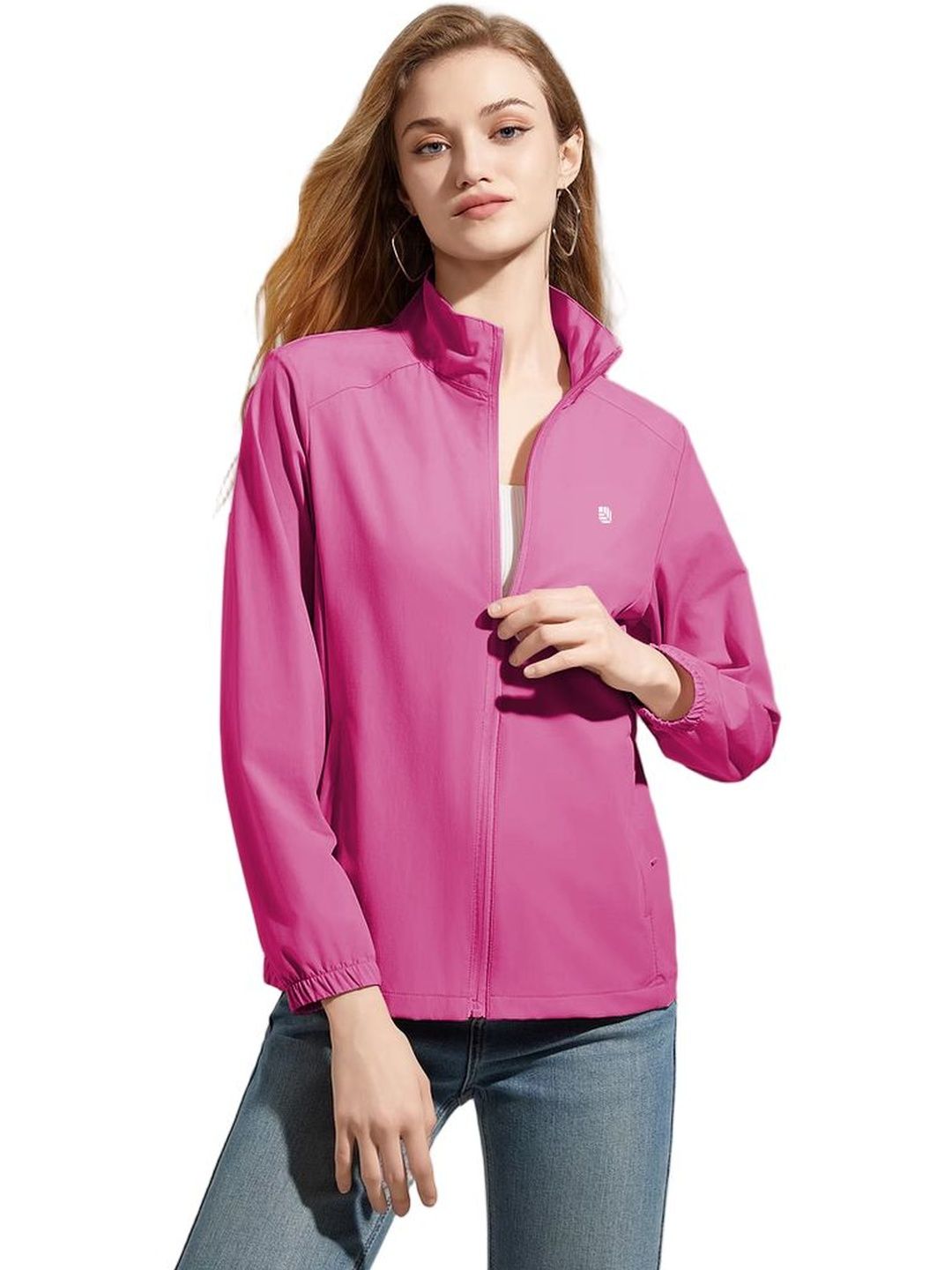 Palay Unisex Stand Collar Lightweight Sporty Jacket