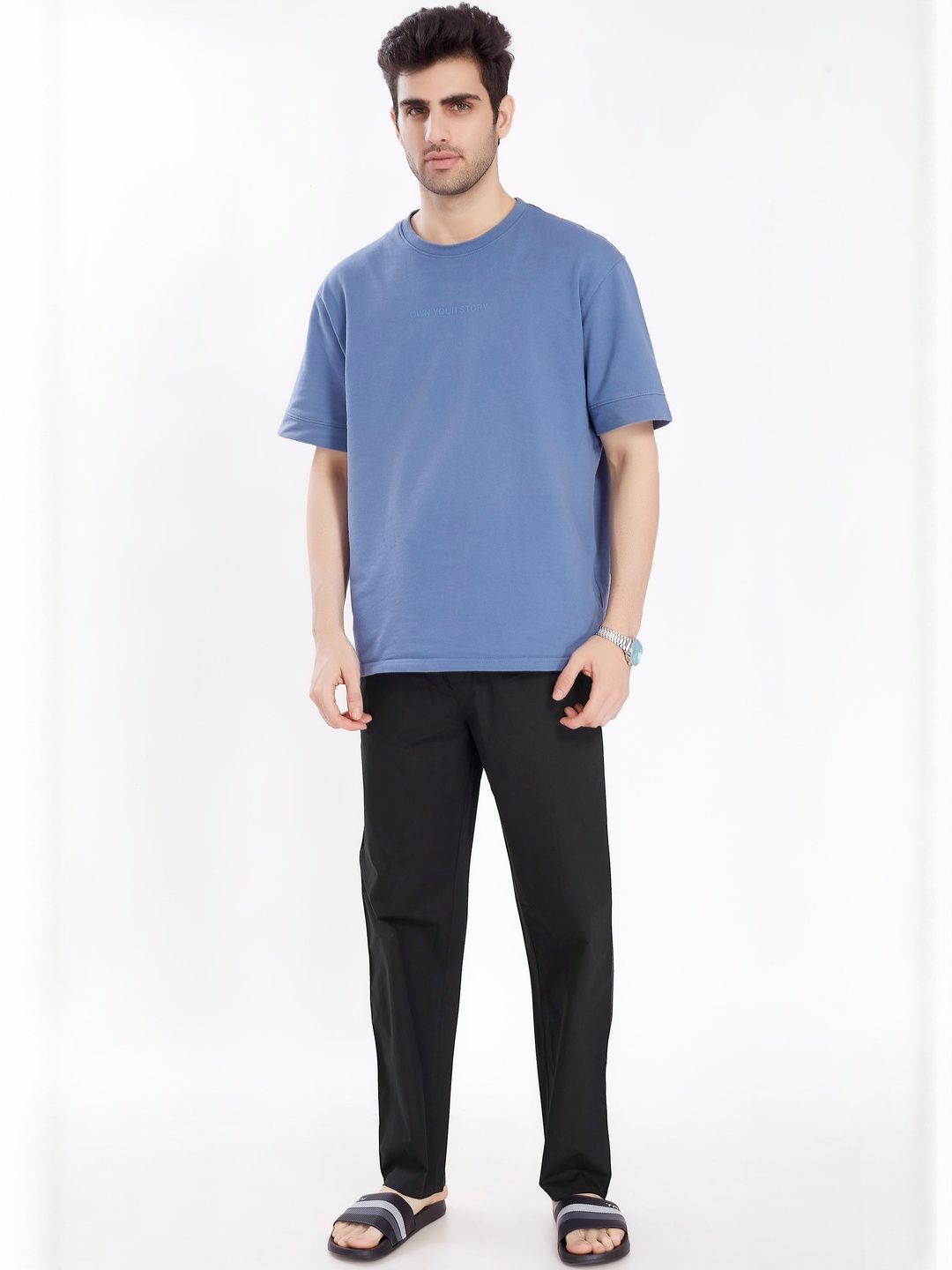 DIVISIVE Men Cotton Regular Fit Lounge Pants