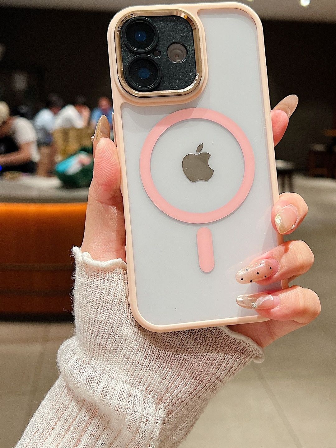 Luxury Kase Unisex Mag-Safe Solid iPhone 17 Back Case Mobile Accessories