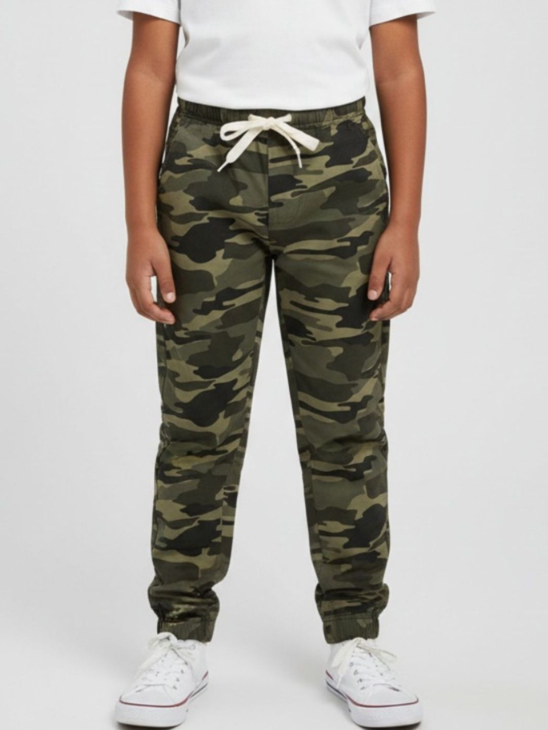 Biglilpeople Boys Camouflage Printed Trousers