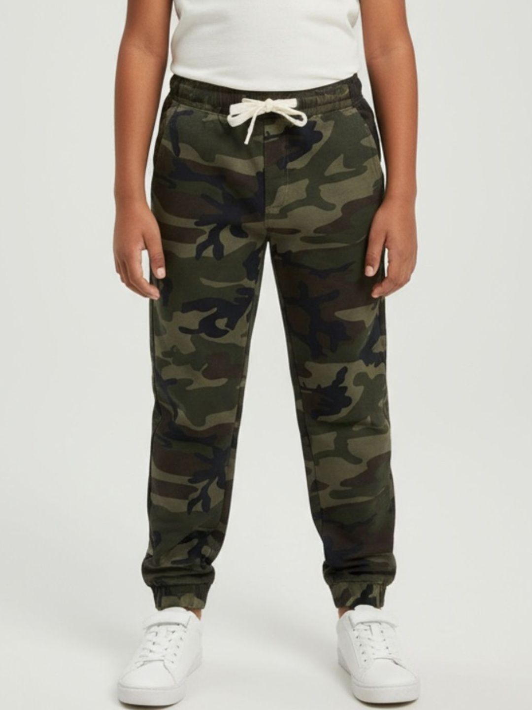 Biglilpeople Boys Camouflage Printed Trousers