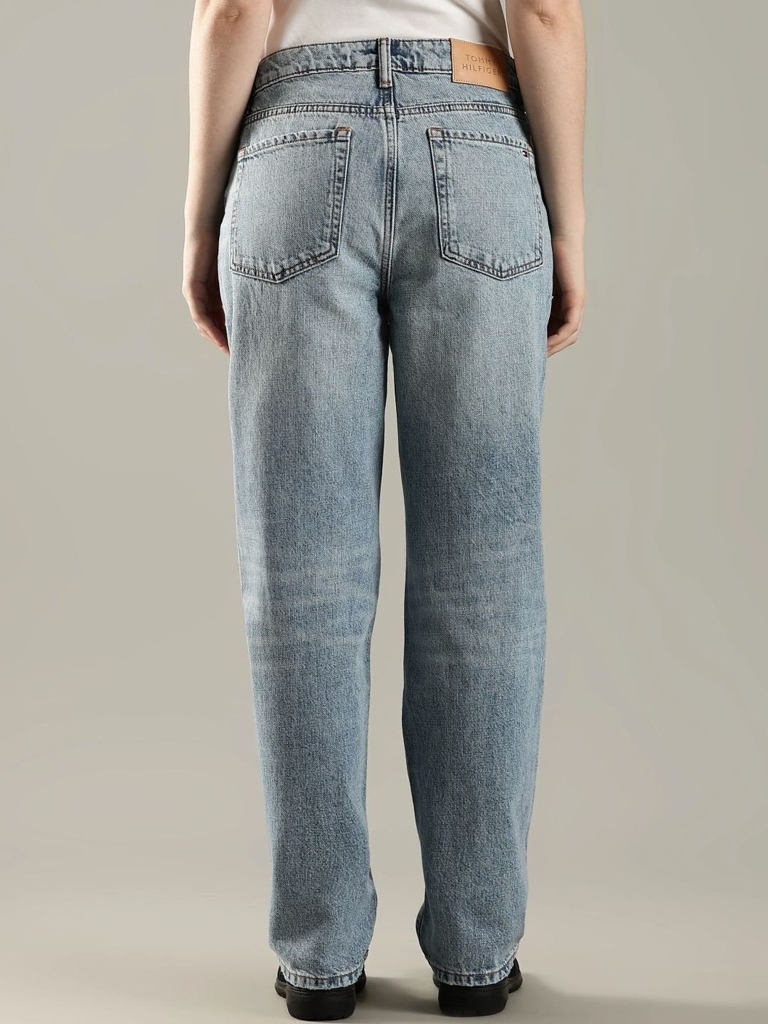 Regular Fit Mid-Rise Heavy Fade Mid-Wash Jeans