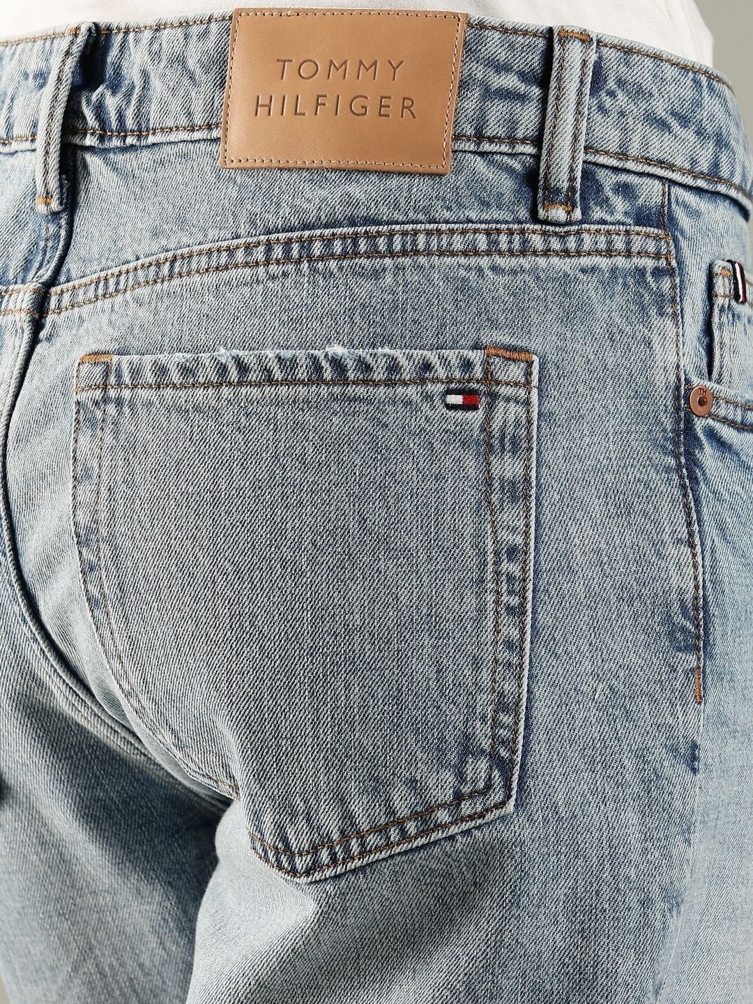 Regular Fit Mid-Rise Heavy Fade Mid-Wash Jeans