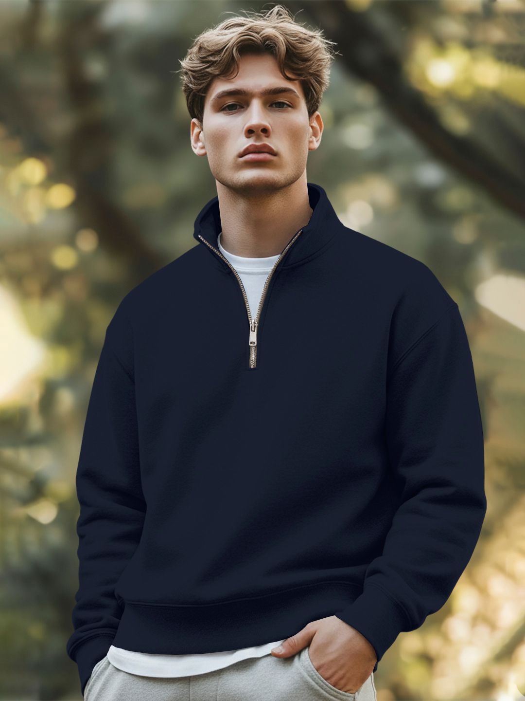 Fashion And Youth Men Sweatshirt