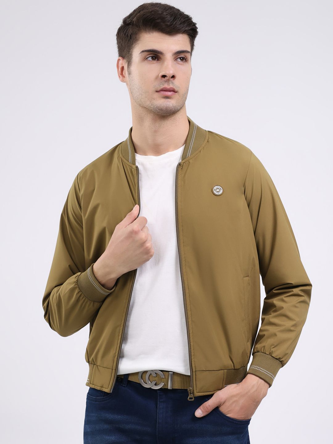 Monte Carlo Stand Collar Bomber Jacket
