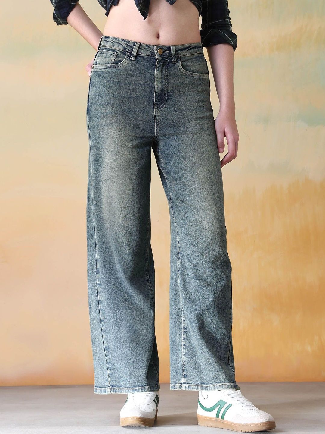Flying Machine Women Mid-Rise Stretchable Jeans