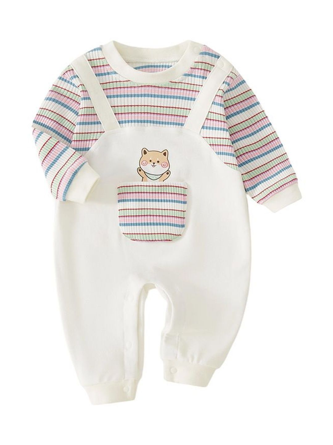 StyleCast x Revolte Infants Boys Printed Cotton Rompers Offers & Cashback