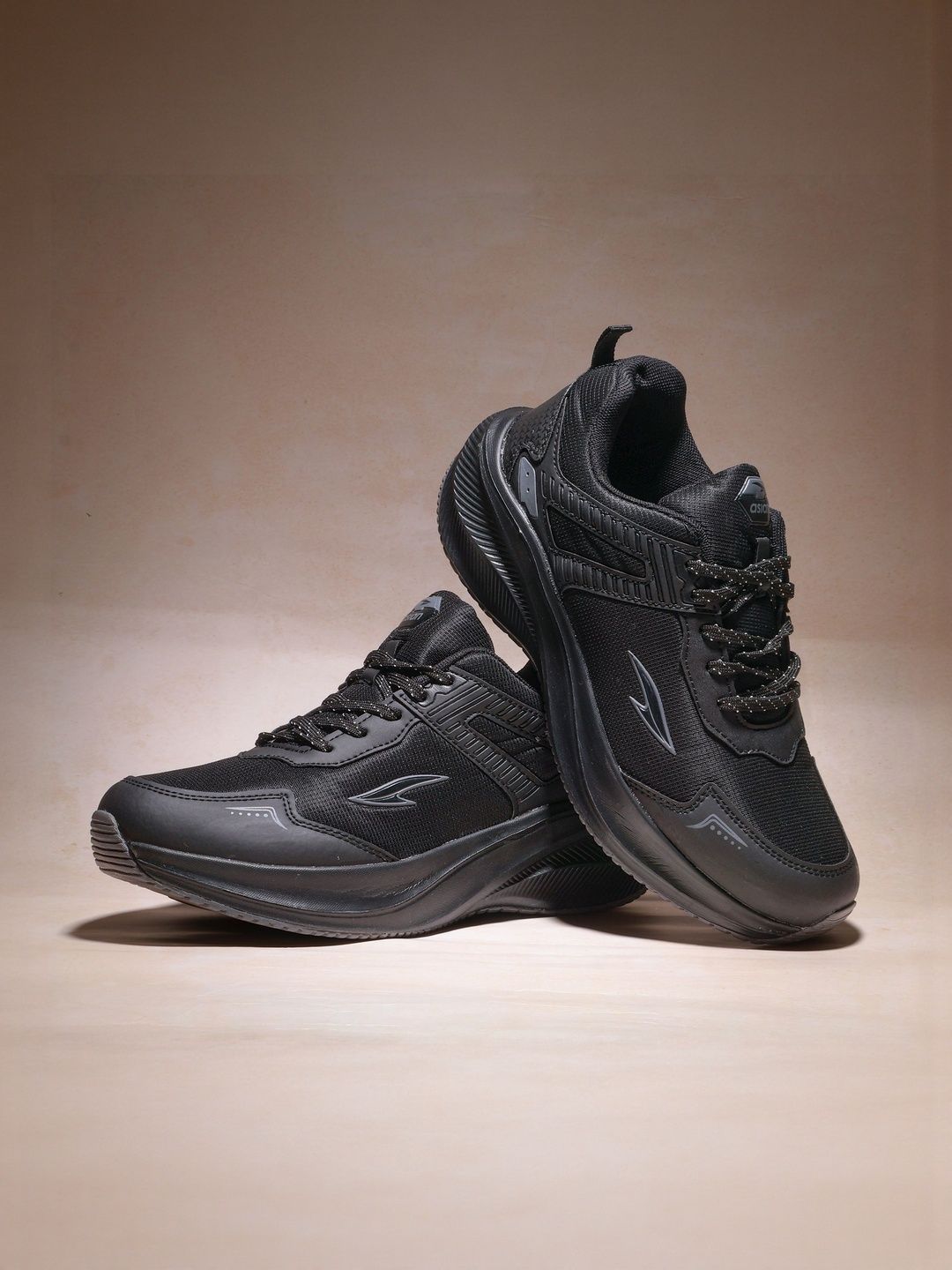 ASIAN Men Solid Mesh Lace Up Running Shoes