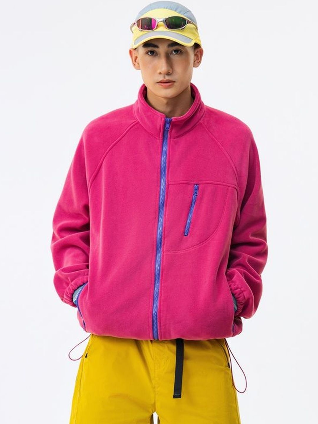 StyleCast x Revolte Stand Collar Tailored Jacket